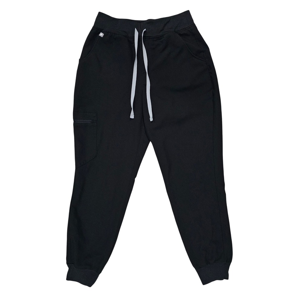 FIGS HW Zamora Women S Black Jogger Scrub Pants W22SW2012P